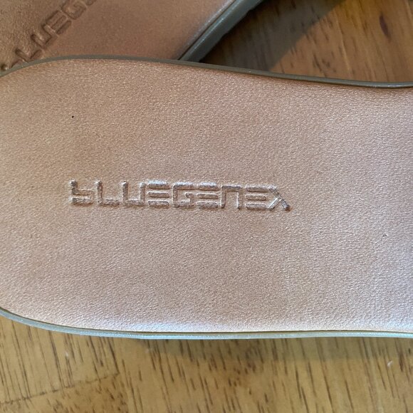 NWOT Size 37 Helen Rouge leather H Band slide sandals - Picture 5 of 11